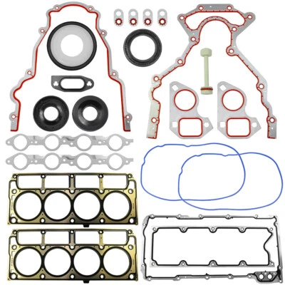 New LS Gasket Set Kit &LS9 Head Gaskets LS1/LS6/LQ4/LQ9/4.8/5.3/5.7/6.0L GEN III - Image 1 of 4