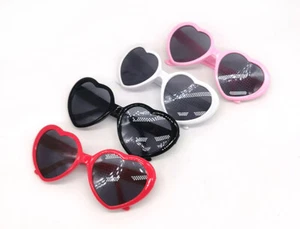 Gafas de sol con efectos especiales en forma de corazón 3D efectos cardíacos gafas de difracción - Imagen 1 de 23
