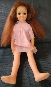 Vintage 1968 Ideal Crissy Puppe 18 Zoll rot wachsende Haare funktionieren  - Bild 1 von 10
