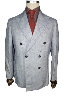 £1450 LUIGI BORRELLI NAPOLI NEW SPALLA CAMICIA NEAPOLITAN UK 44 54 XL ITALY - Image 1 of 4