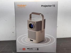 YABER T2 Wireless PROJECTOR Dolby Audio 1080P FHD 450 Lumens - T11 - Picture 1 of 3