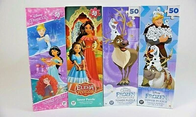 PUZZLES TORRE Disney precio por rompecabezas, 50 PIEZAS cada uno - edades 6+-NUEVO EN CAJA Foto 1 de 4