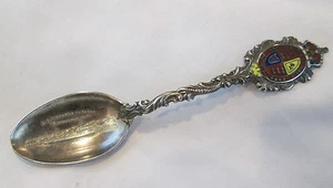 RD 1902 Cuchara de Plata Esterlina 30g mango esmaltado Orden de la Liga Honi ya sea - Imagen 1 de 7
