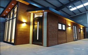 TRÅSTA- LOG CABIN/ GLAMPING LODGE/STUDIO/GRANNY ANNEX PRICE IS APPROX M2 - Picture 1 of 10