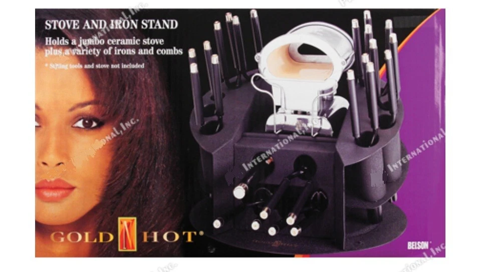 GOLD N HOT, STOVE/IRON STAND, STAND ONLY [STOVE AND IRON - NOT INCLUDED] (1 PC)