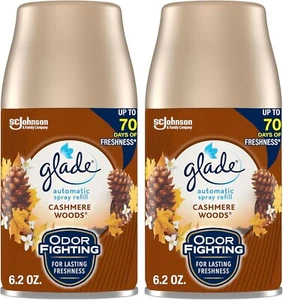 Glade Automatic Spray Refill, Air Freshener for Home and Bathroom, Cashmere Wood - Picture 1 of 10