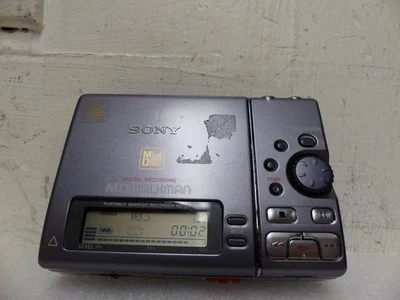 Reproductor Grabador MiniDisco Portátil Sony MZ-R3 MD Walkman ~ Probado ~ ¡Suena Genial! Foto 1 de 4