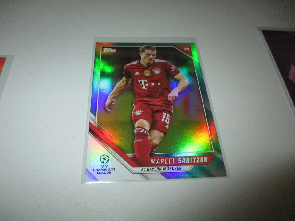 Marcel Sabitzer 2022 Topps UEFA Aqua Foil #38 /299 - Image 1 of 1