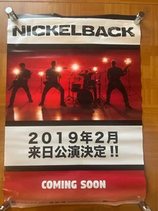 NICKELBACK / Japan Tour 2019 Japan Concert Original Promo Poster B2 20x28 in - Picture 1 of 11