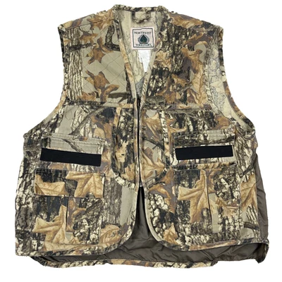 Vintage Northwest Territory Hunting Vest Men Large Sniper Camo Bird Duck 90s Y2K - Image 1 of 4