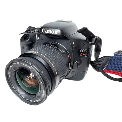Canon EOS Kiss X4 DSLR 28-80mm EF III Lens Kit Japan Import, Near Mint, Tested - Image 1 of 4