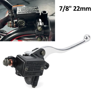 7/8" Brake Master Cylinder Pump Lever For HONDA XR 250R 400R 600R XR250 Tornado - Image 1 of 4