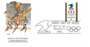 Sc2539 FDC Sept 29, 1991 Fleetwood, Artcraft Covers - Picture 1 of 2