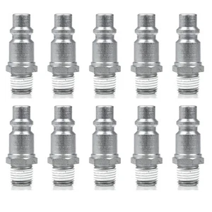 Paquete de 10 enchufes de acero estilo industrial NPT macho Prevost IRP086251 1/4" cuerpo NPT - Imagen 1 de 4