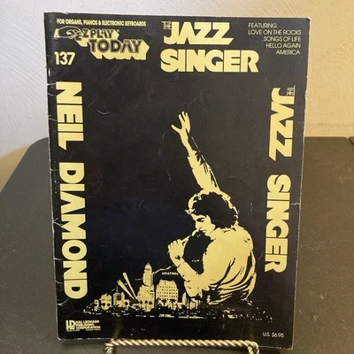 Neil Diamond The Jazz Singer Piano Music Book EZ PLAY TODAY Songbook Keyboard - Image 1 of 4