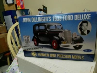 Franklin Mint1933 JOHN DILLINGER 1:24 NO PAPER WORK - Image 1 of 4