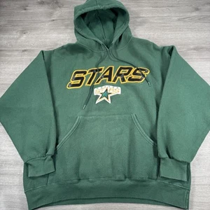 Vintage Dallas Stars Hoodie Herren Large grün NHL Hockey Pullover Sweatshirt Majestic - Bild 1 von 6