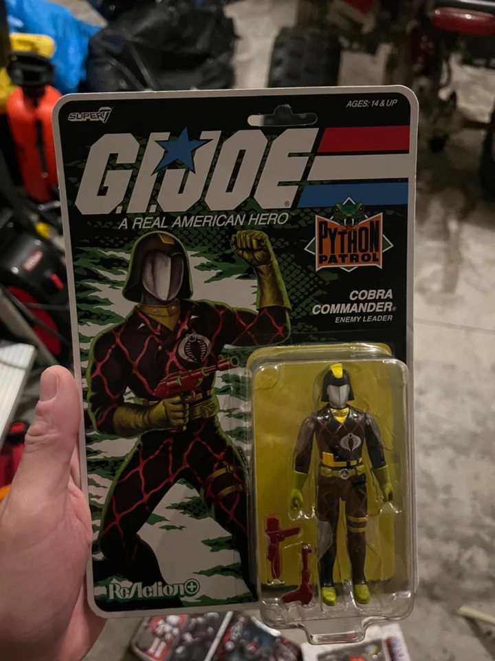 G.I. Joe ReAction+ Cobra Commander Python Patrol - Image 1 of 1
