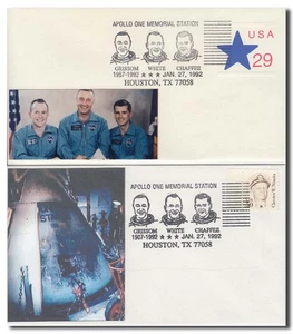 Apollo 1 memorial cover set 1992 - 11004 - Foto 1 di 1