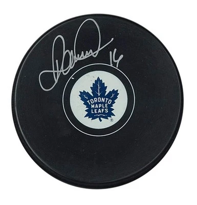 Darcy Tucker Signed Puck Toronto Maple Leafs - Image 1 of 2