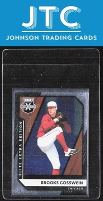 Brooks Gosswein 2021 Panini Elite Extra Edition White Sox #492/999 - Image 1 of 2