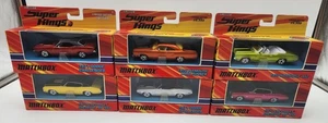 Matchbox Super Kings (x6) K-202 203 204 207 Chevelle Challenger Road Runner New - Picture 1 of 10
