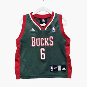 Adidas Milwaukee Bucks Toddler Jersey 4T #6 Andrew Bogut Green NBA - Picture 1 of 11