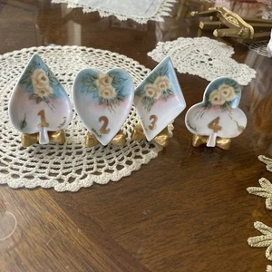 Keramik Karten Tischhalter Unterzeichner - Bild 1 von 5