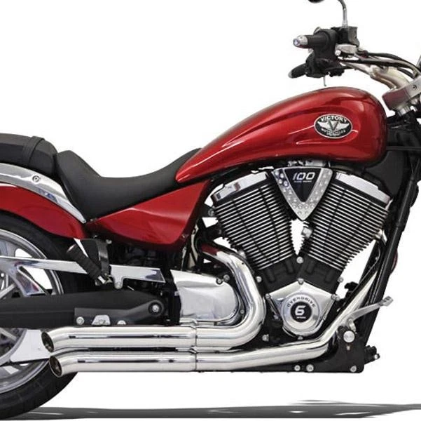 Bassani Manufacturing 6V13D Pro Street Turn Out Exhaust System - Chrome Chrome - Image 1 of 1
