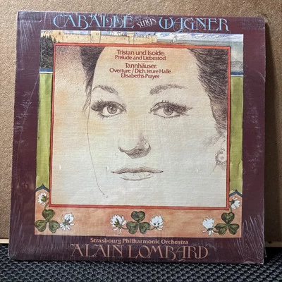 Alain Lombard Montserrat CABALLE sings WAGNER SEALED / PROMO  LP 1979 ARL1-3351 - Image 1 of 2