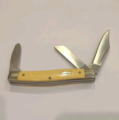 Vintage Schrade 3 Blade 80TY Folding Knife - Image 1 of 2