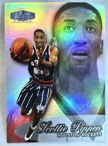 Scottie Pippen #3 Showtime 1998 Flair Showcase Power Houston Rockets Basketball - Picture 1 of 2