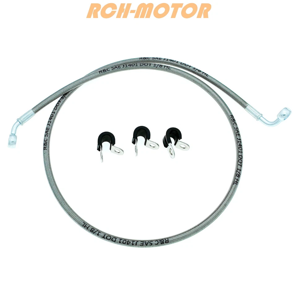 Nueva línea de manguera de freno trasero trenzado para Can-Am Outlander 400 2008 2009 2010 - 2014 Foto 1 de 1