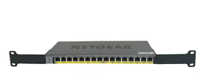 NETGEAR GS116LP FlexPoE 16-Port Unmanaged GbE PoE+ Switch GS116LP-100EUS NO PSU - Picture 1 of 6