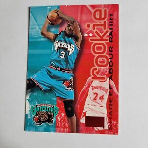 1996-97 SKYBOX PREMIUM SHAREEF ABDUR-RAHIM STAR RUBIES SSP ROOKIE CARD #200