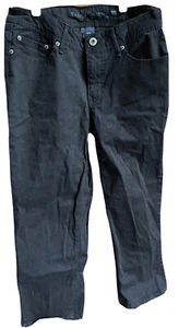 Faded Glory Women’s Size 8 Black Capri Stretch Jeans Cropped 23” Inseam - Picture 1 of 4