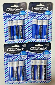 12 New ChapStick Moisturizer Original Lip Balm Tube, SPF 12 and Skin Protectant - Picture 1 of 3
