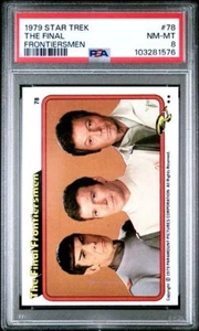 1979 Star Trek THE FINAL FRONTIERSMEN Nimoy Shatner Kelley Cast 78 Low Pop PSA 8 - Picture 1 of 2