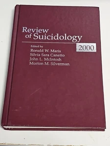 Review of Suicidology, 2000 - Hardcover By Silverman, Morton M.  - Imagen 1 de 6