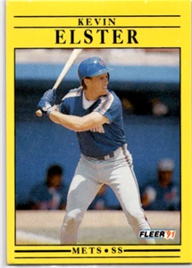 1991 Fleer - #145 Kevin Elster - Picture 1 of 2