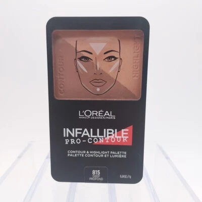 L'oreal Infallible Pro Contour & Highlight Palette 815 DEEP - Image 1 of 4