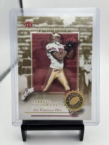 /125 SP - 2001 Fleer Authority #43 Terrell Owens San Francisco 49ers Prominence - Picture 1 of 2