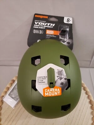 MONGOOSE Outtake Youth Multi-Sport Helmet with Camera Mount Ages 8+ - Brand New! - Image 1 of 4