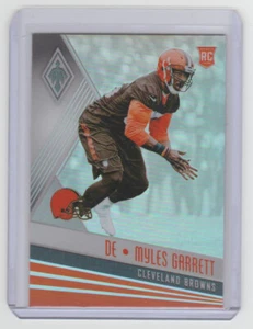 MYLES GARRETT Browns 2017 Panini Phoenix Rookie Card #141 SP RC 2024 DPOY - Bild 1 von 2