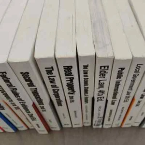 40 Book Set West Law In a Nutshell Series Lawyer Essential Reference Research . - Imagen 1 de 3