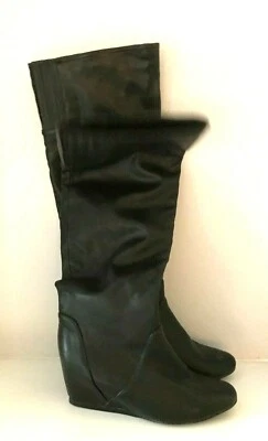 Hidden Wedge Knee Boot, 5/35 - Image 1 of 4