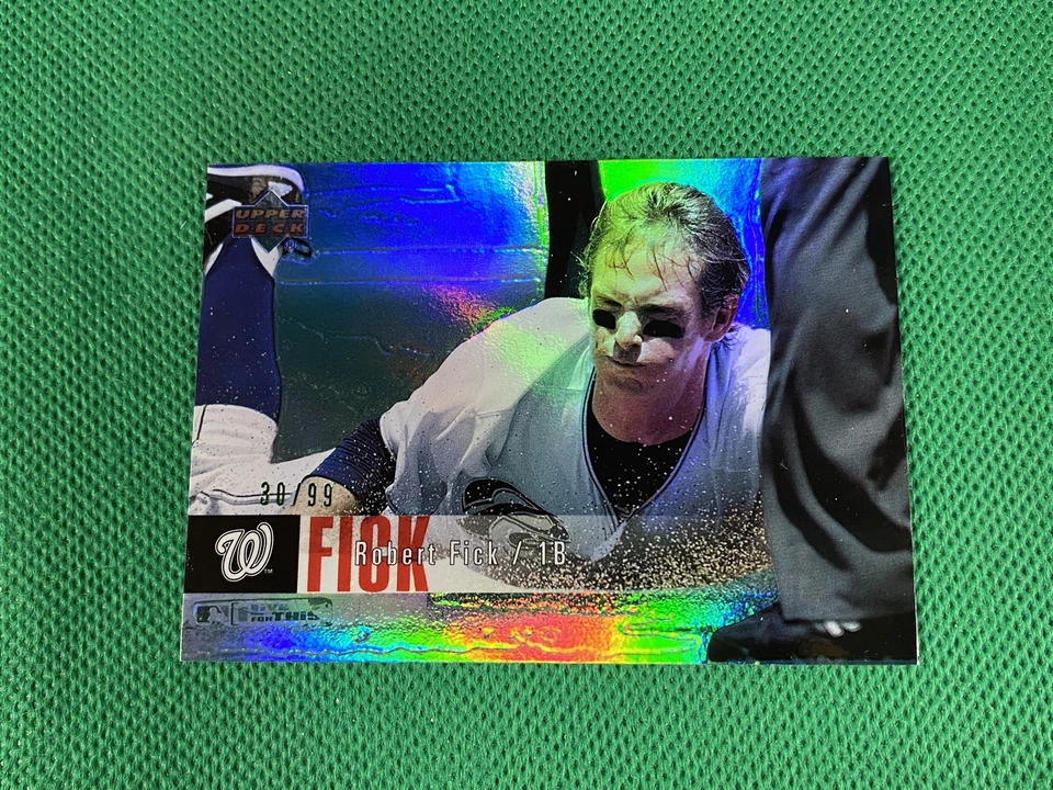 2006 Upper Deck Special F/X Green #381 Robert Fick 30/99 Washington Nationals - Image 1 of 1