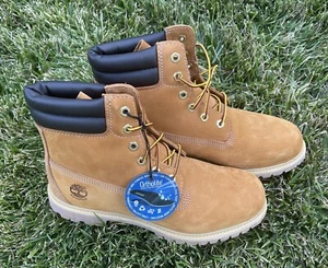Neu Timberland 6 Zoll Premium Ortholite wasserdichte Stiefel, Weizen Damengröße 11 - Bild 1 von 6