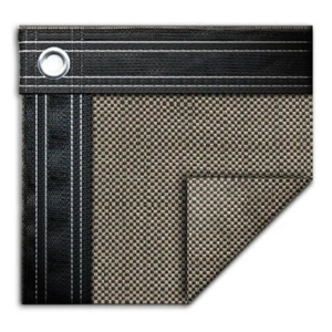 16' x 36' Rectangle In-Ground Swimming Pool Mesh Winter Cover 15 Year - Taupe - Picture 1 of 2
