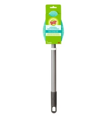 Scotch-Brite Shower and Tub Non-Scratch Scrubber w/ Extendable Handle - Image 1 of 4